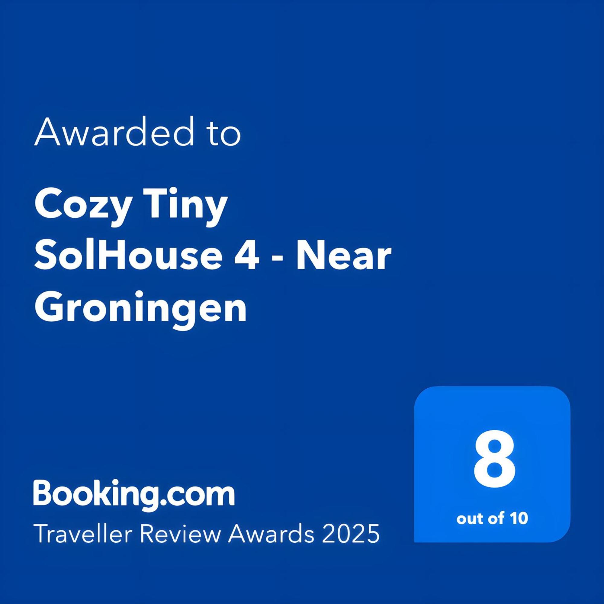 Cozy Tiny Solhouse 4 - Near Groningen Villa Kropswolde Eksteriør bilde